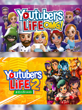 YOUTUBERS LIFE 1 2 COMPLETE THE FRANCHISE PC Steam Key GLOBAL ACTION 11724 2