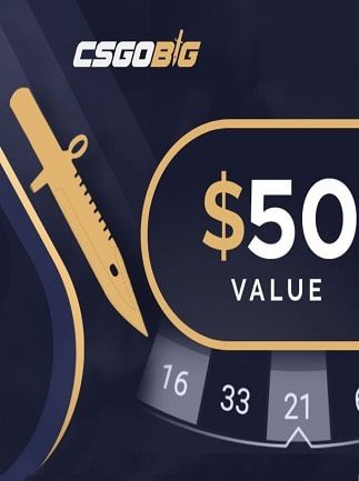 CSGOBIG Gift Card 50 USD Key GLOBAL SPECIAL GIFT CARDS 69144 2