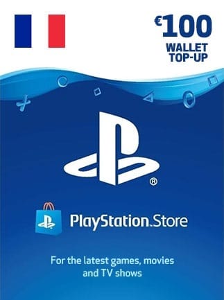 PlayStation Network Gift Card 100 EUR PSN FRANCE ALL 83193 2