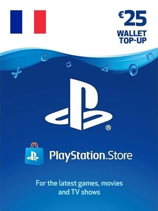 PlayStation Network Gift Card 25 EUR PSN FRANCE ALL 80303 2