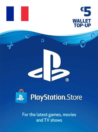 PlayStation Network Gift Card 5 EUR PSN FRANCE ALL 81405 2