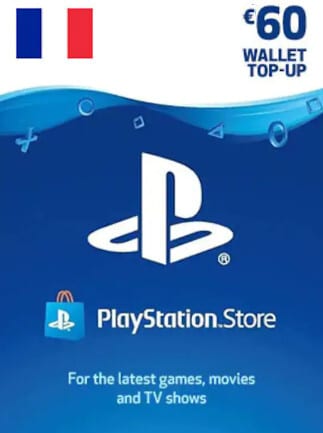 PlayStation Network Gift Card 60 EUR PSN Key FRANCE ALL 86110 2