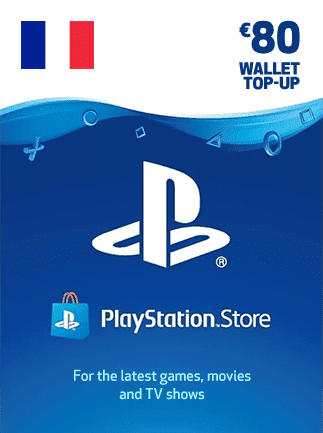 PlayStation Network Gift Card 80 EUR PSN Key FRANCE ALL 118186 2